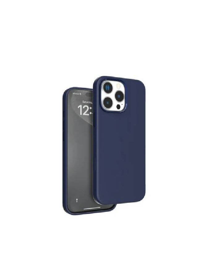 LEVELO Levelo Iris Magsafe Liquid Silicone Case For iPhone 16 Pro Max - Blue  - Image 1