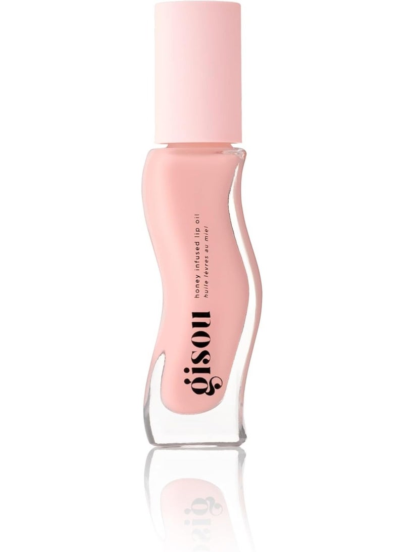 Gisou Honey Infused Lip Oil 8ml - Vanilla Glaze - Image 1