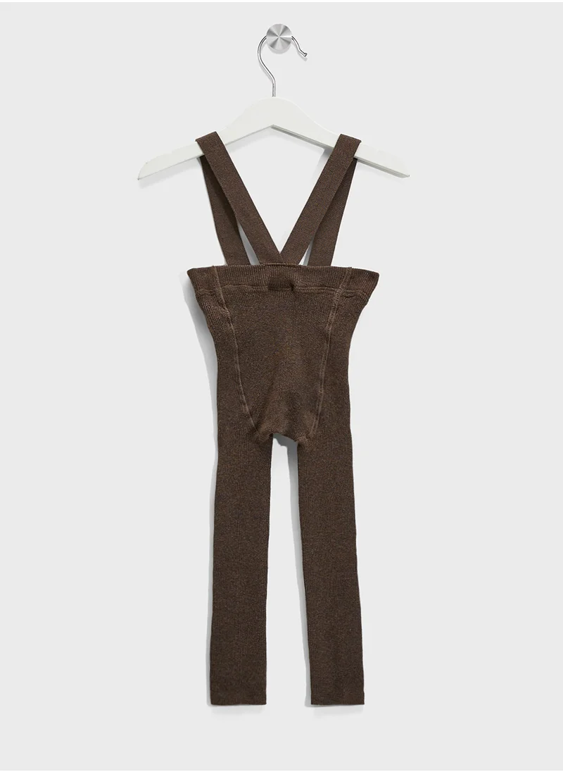 اتش اند ام Rib-Knit Leggings With Braces