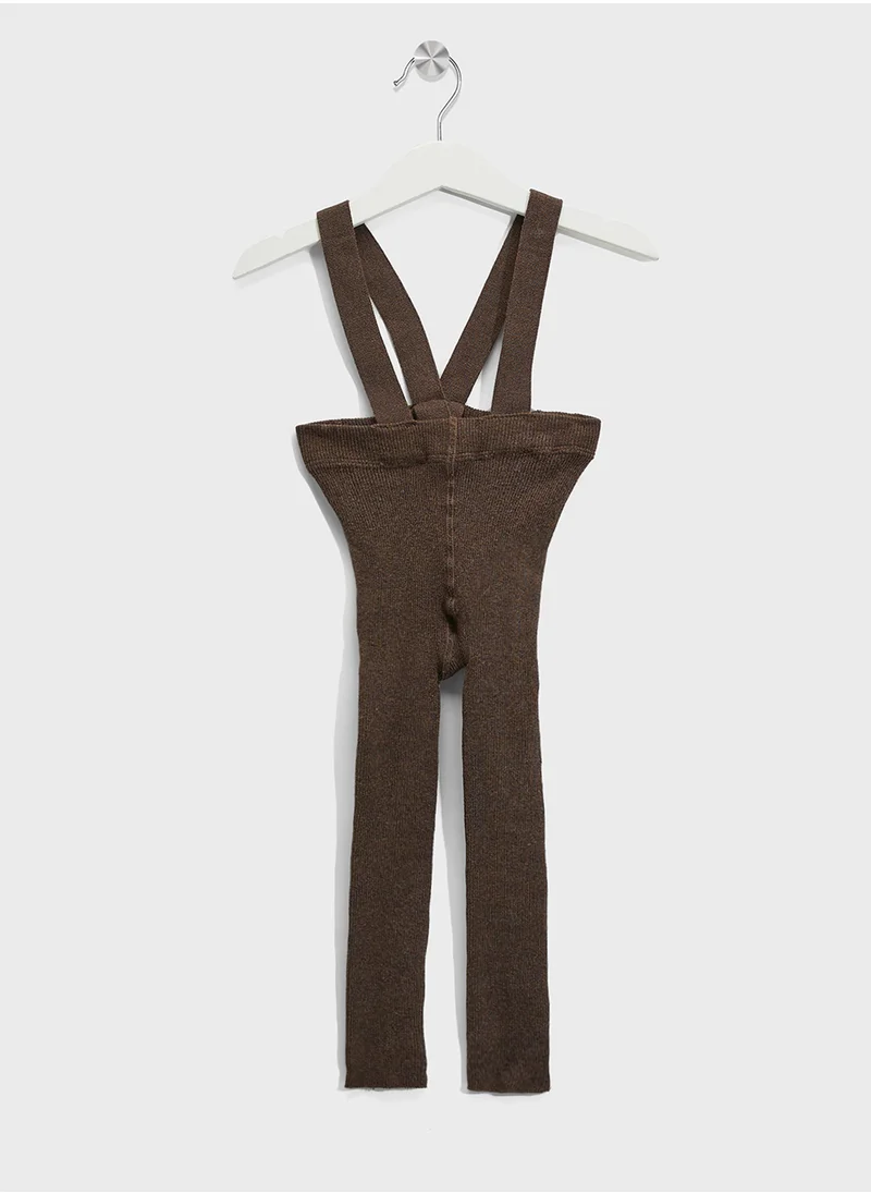 اتش اند ام Rib-Knit Leggings With Braces