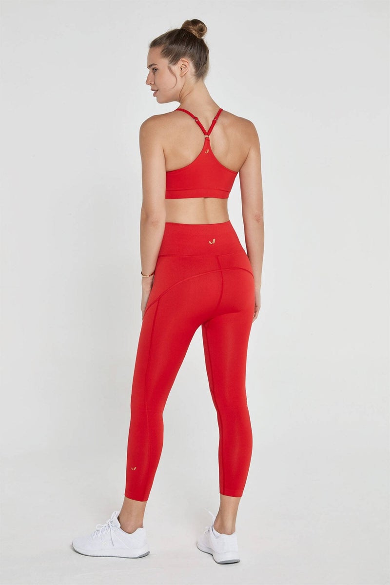 Jerf Pine High Waist & Tights Red  - Image 4