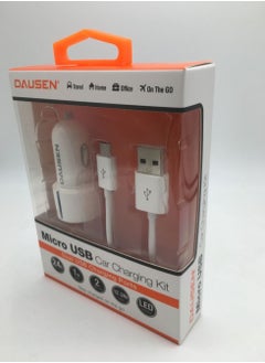 Dausen TR-EA426WT Micro USB Car charger kit 2.4A - pzsku/Z2899F750936317DC745AZ/45/_/1668588671/d92e99b3-baf3-447f-89ef-1506dbef47c0