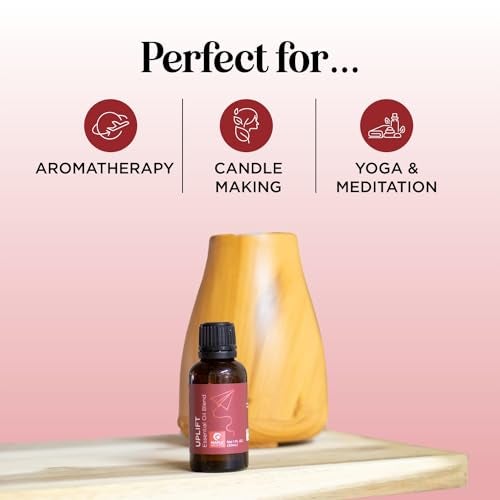 Maple Holistics Uplift Aromatherapy Essential Oil Blend - Happy Essential Oil Blend with Calming Essential Oils for Diffusers for Home and Travel with Citrus Essential Oils and Pure Aromatherapy Oils for Diffusers - Image 2