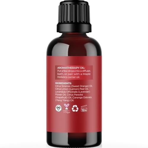 Maple Holistics Uplift Aromatherapy Essential Oil Blend - Happy Essential Oil Blend with Calming Essential Oils for Diffusers for Home and Travel with Citrus Essential Oils and Pure Aromatherapy Oils for Diffusers - Image 4