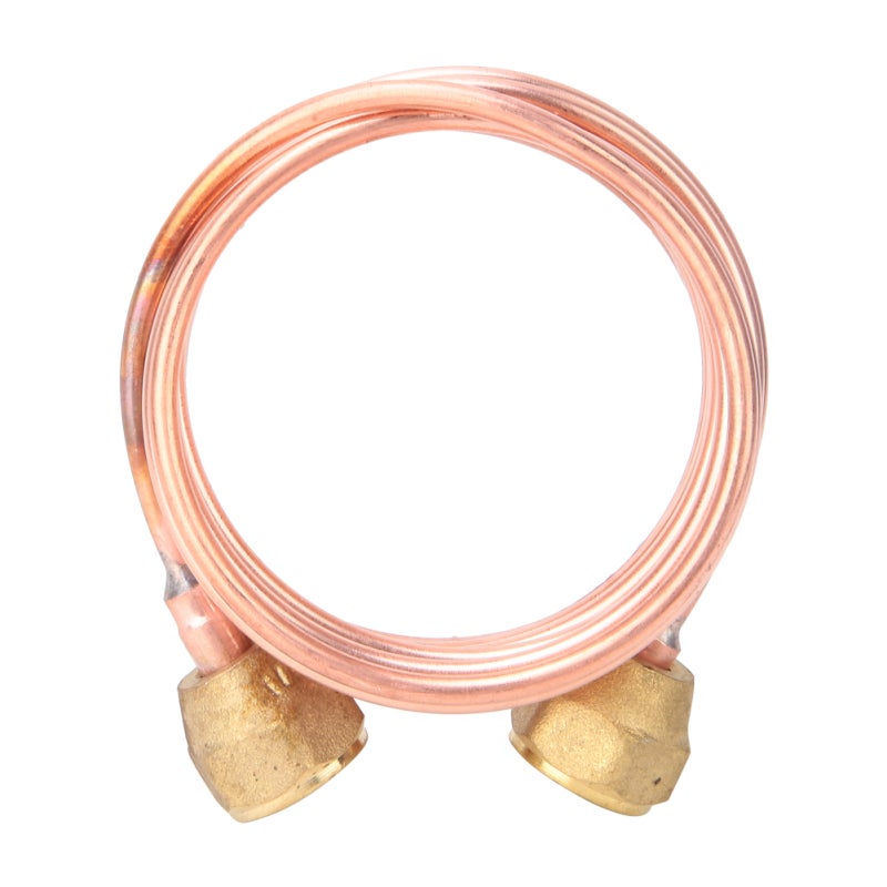 Hongsen Capillary Tubing: 900mm/1500mm/2000mm Length - Thickened Brass Connector Anti-Corrosion Rustproof, Precision Threads Secure Seal, High Quality Soft Solid Copper Tube for Refrigerator Refrigerating Cab - Image 3