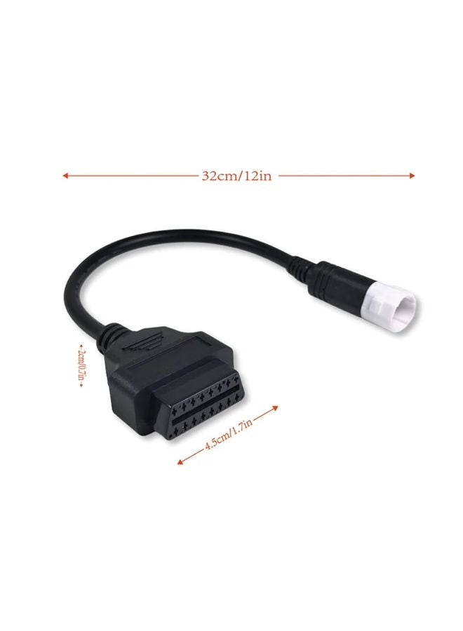 Suzuki 6 Pin To 16 Pin OBD2 Diagnostic Cable For Motorbike GSX R 1000 1000R 125 - Image 3