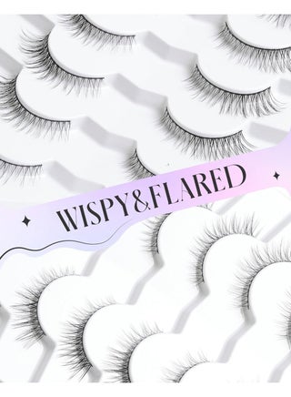10pcs Natural Lashes Short Lashes Wispy Lashes Natural Look Natural Eyelashes Wispy False Eyelashes Small Lashes - view 4