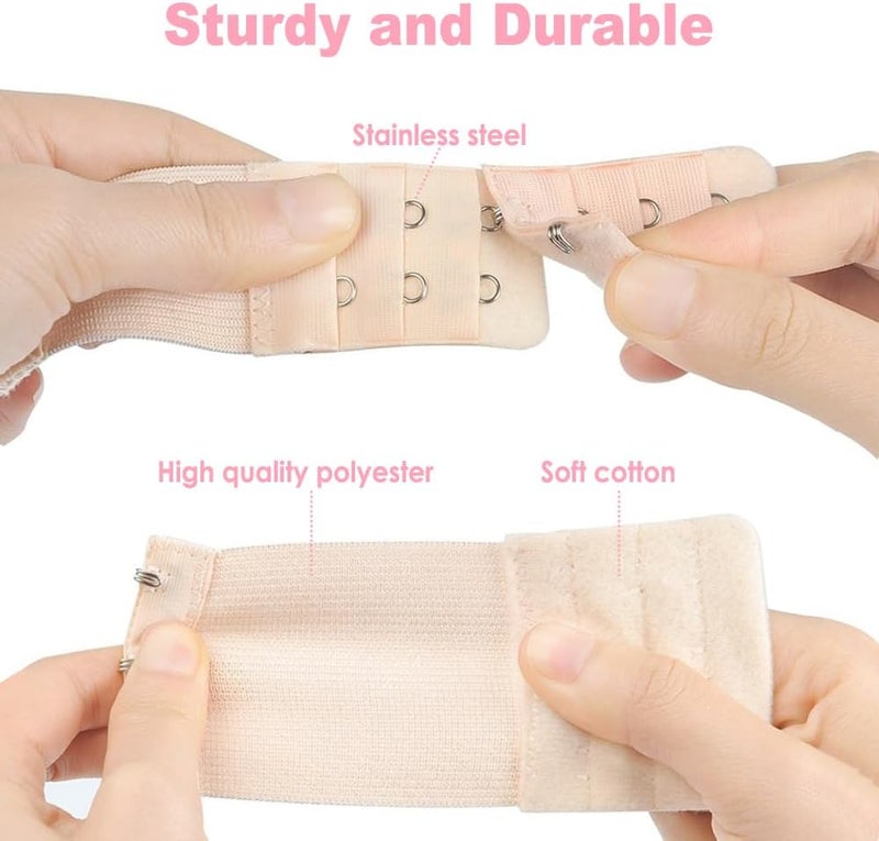Enerfort Women's Comfortable Bra Extender, Soft Bra Extension Strap with Case for all Bra Brassiere Models, Lady's Bra Extender - Image 4