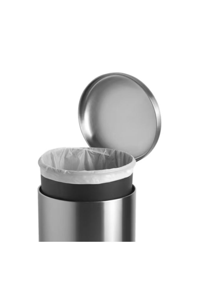 PROMASS Heavy Duty Trash Can Hydrolic Lid Opener Steel Dust Bin 5 Liter  - Image 1