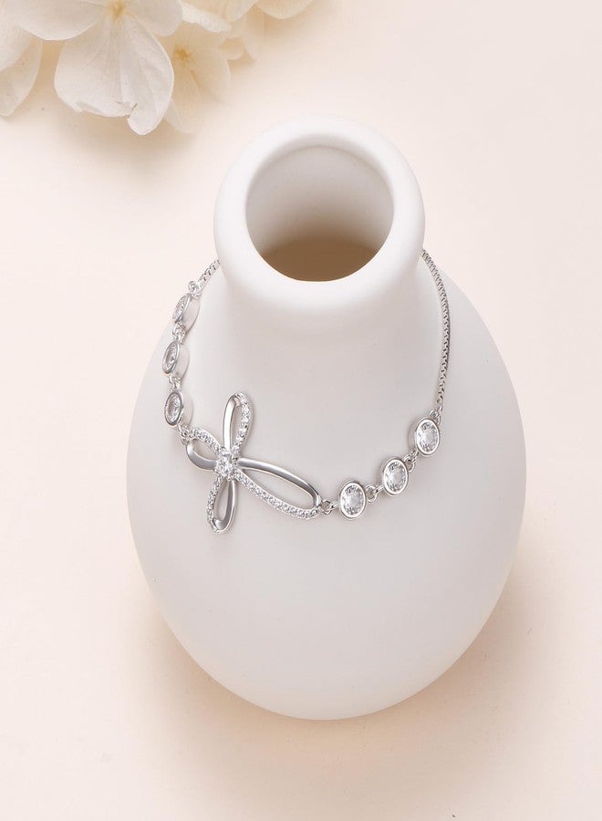 Ladytree Sterling Silver Cross Bracelet for Women Adjustable Christian Faith Bracelet Religious Jewelry Gift for Her - Image 4