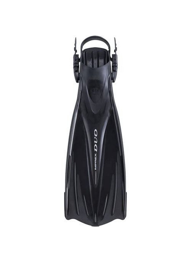 Sf0102 Imprex Duo Scuba Diving Fins Large Fishtail Blue