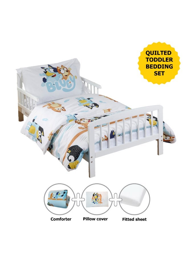 kinder valley Bluey Toddler Bedding - 4pc Set - Image 2