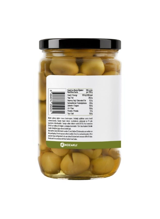 Kozoliv Premium Turkish Cracked Green Olives in Brine 400g – Traditional Style, Ready to Eat, Authentic Mediterranean Flavor - Image 3
