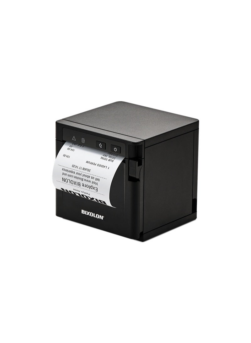 BIXOLON SRP-Q300, Ultra-Compact, 3 inch Direct Thermal, Cube Receipt and Ticket mPOS Printer - Image 1