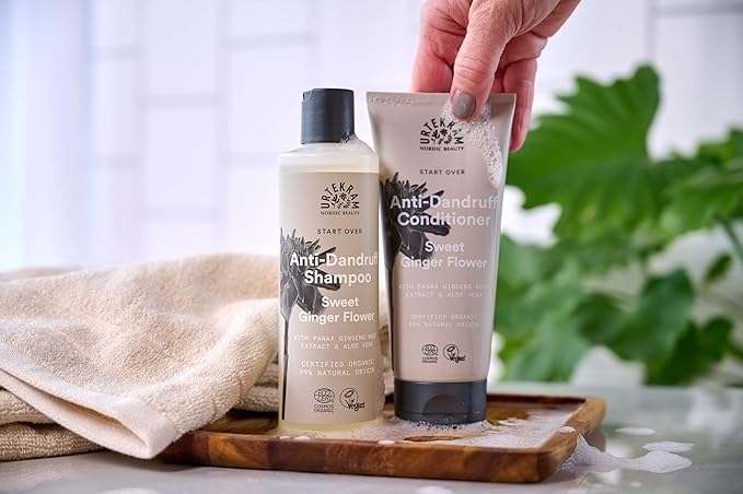 Urtekram Urtekram Sweet Ginger Flower AntiDandruff Shampoo 250ml - Image 4