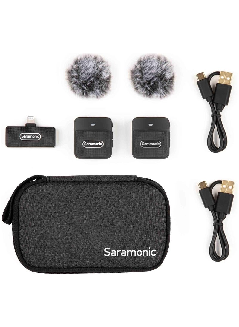 Saramonic Saramonic Blink100 B4 Wireless Lavalier Microphone for iPhone Smartphone  - Image 1