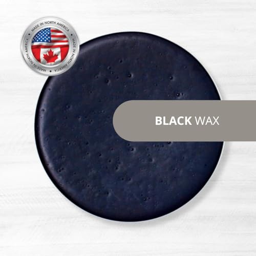 Colorantic | Black Wax Beeswax Waxes for Chalk Based Paint Furniture | Home Decor Craft Art DIY (4 oz, Black) - Image 2