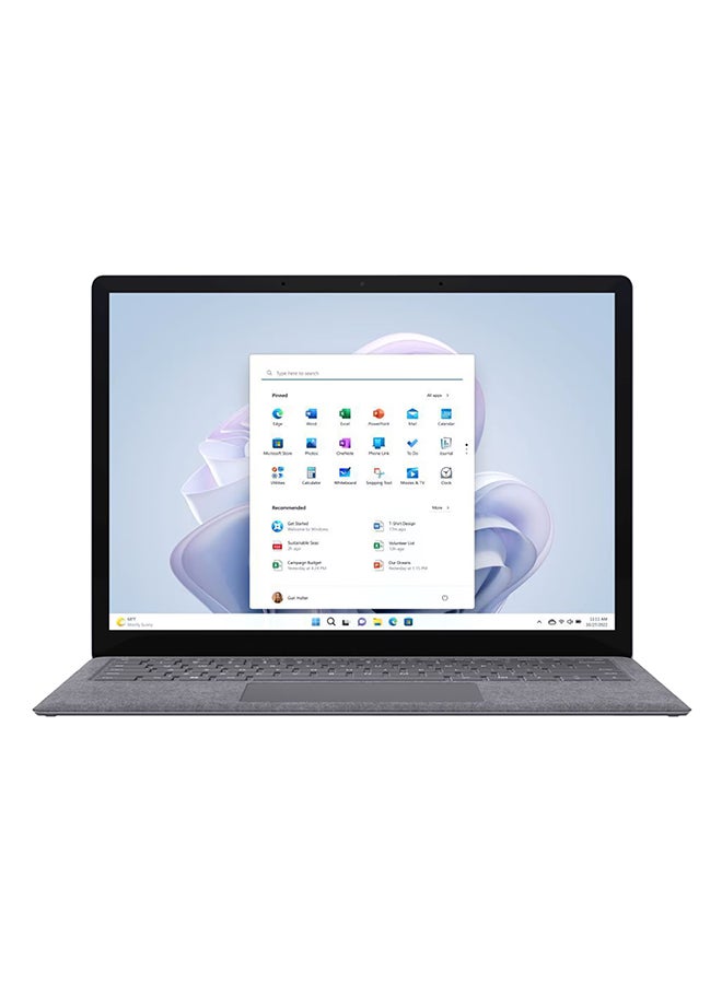 مايكروسوفت لابتوب سيرفيس 5 بشاشة 15 بوصة، مع معالج كور i7-1255U/16 جيجابايت رام/512 جيجابايت SSD/رسومات إنتل إيريس إكس إي/ويندوز 11 برو - Image 1