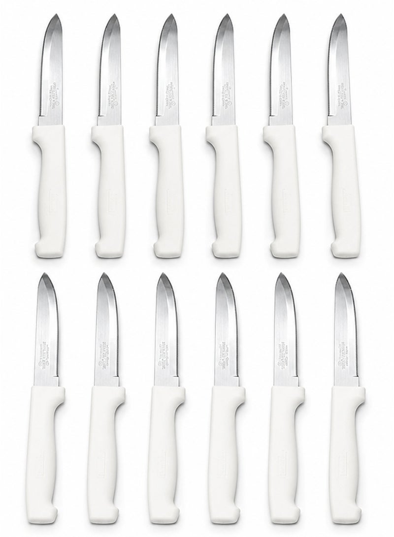 Alsaif 12-Piece Fruit Knife Set – Sharp Serrated Stainless Steel Blades – Ergonomic Non-Slip Handles – Ideal for Everyday Use - Image 3