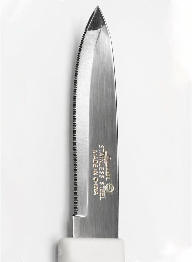 Alsaif 12-Piece Fruit Knife Set – Sharp Serrated Stainless Steel Blades – Ergonomic Non-Slip Handles – Ideal for Everyday Use - Image 5
