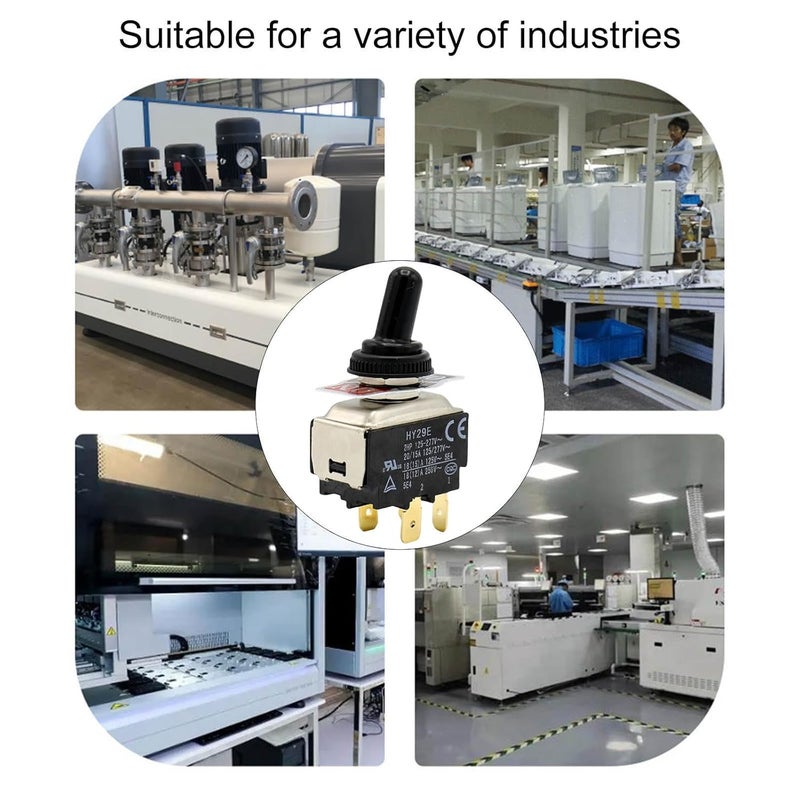 مفاتيح تبديل ثقيلة 4 دبابيس للمصابيح ومشاريع ترميم المقطورات - Image 3