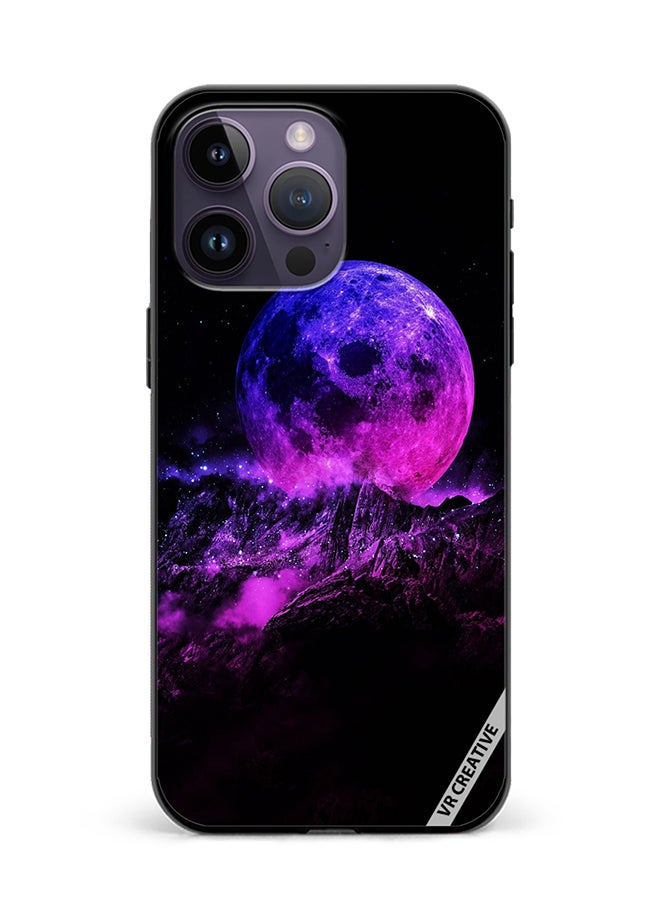 VR CREATIVE Protective Case Cover For Apple iPhone 16 Pro Galaxy2 Design Multicolour - Image 1