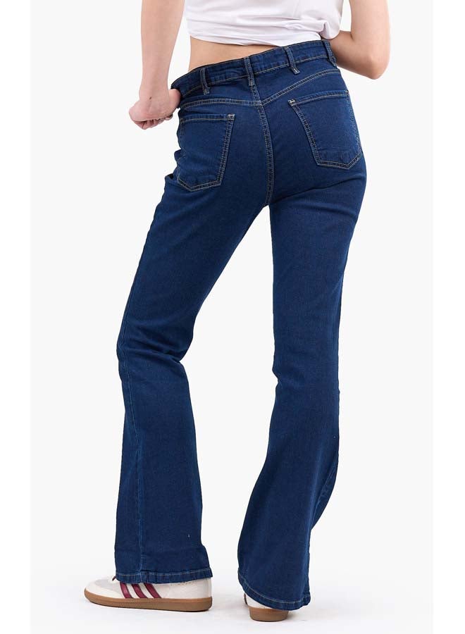 Clue High Waist Flare Cut Jeans - Image 3