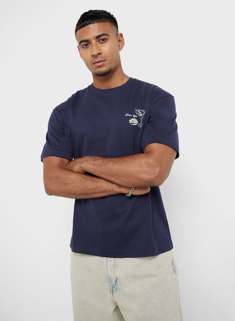 Seventy Five Oversized Graphic T-Shirt - Image 1