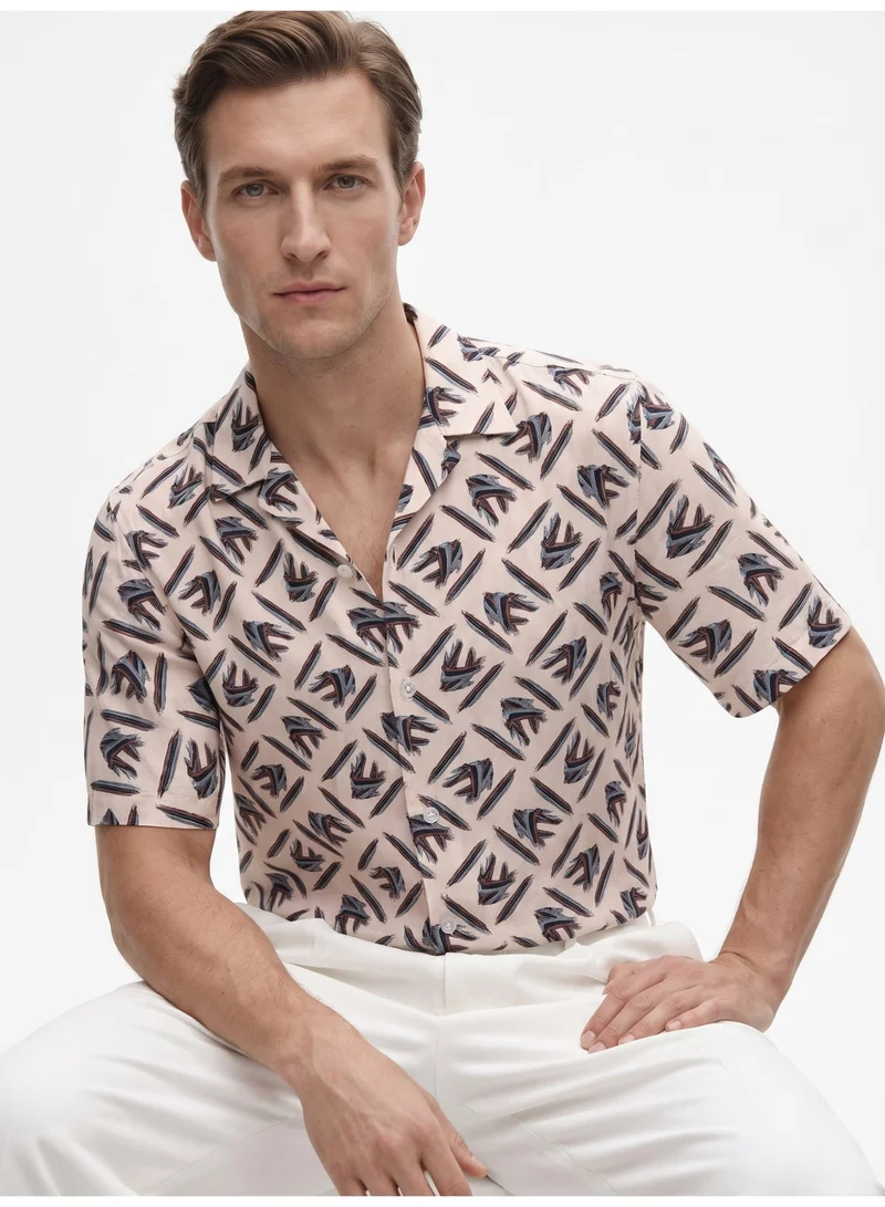 Tezhhomayaa The" Mythikaya" Cuban Collared Shirt