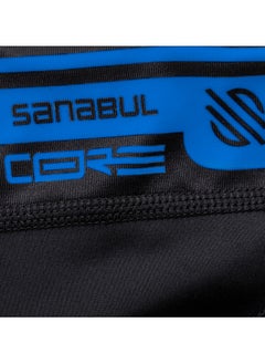 Sanabul  Sanabul Core Long Sleeve Jiu Jitsu Rash Guard MMA BJJ Wrestling Shirt Grappling BLUE  SMALL  - Image 4