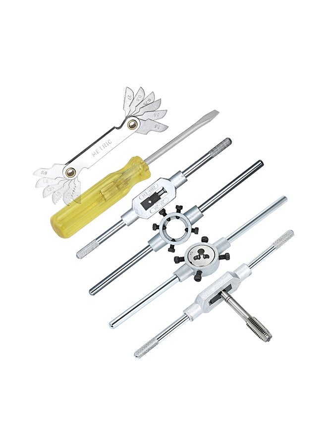 NIBEMINENT 32-Piece Hss Tap And Die Set Grey 26x3x11.60centimeter - Image 2