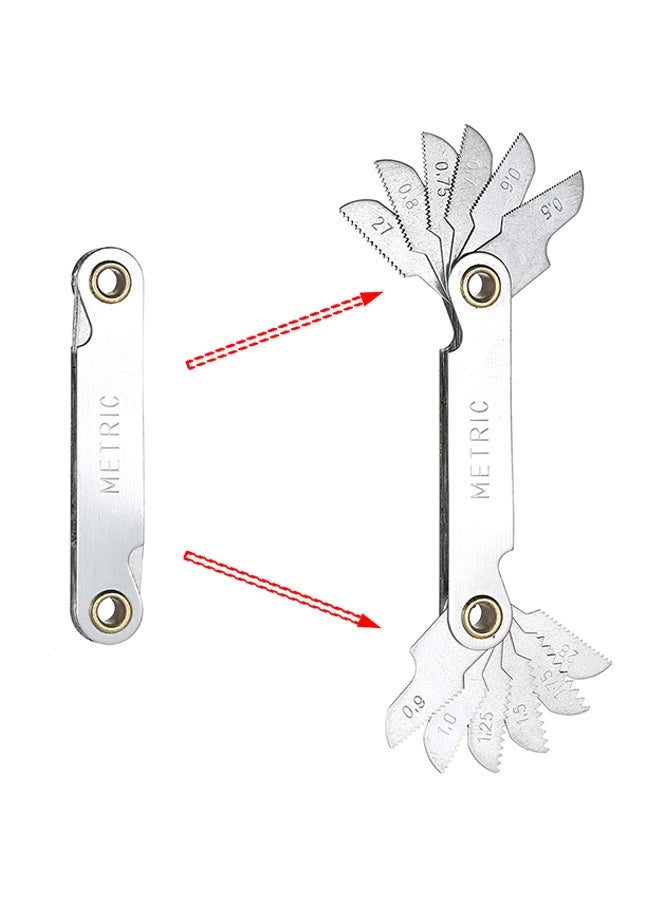 NIBEMINENT 32-Piece Hss Tap And Die Set Grey 26x3x11.60centimeter - Image 4
