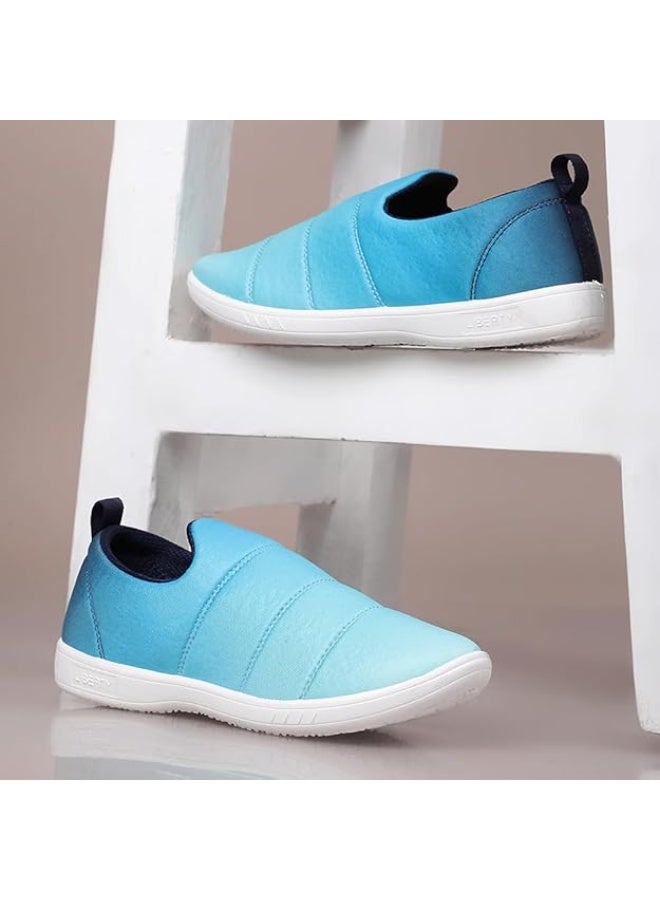 Liberty Force 10 Harvey-50E Casual Non Lacing Shoes for Women with PVC Sole | Comfortable Outsole | Padded Foam Insole | Cushioned Footbed Lightweight and Shock Absorption - Image 3