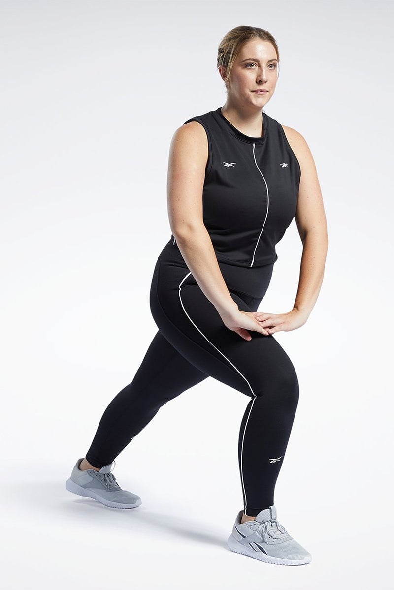 Reebok Women Sportswear Fit Studio Lux Perform Leggings, Black - Image 5