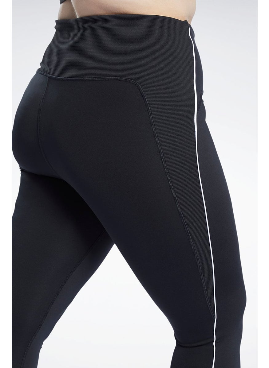 Reebok Women Studio Lux Perform Leggings, Black  - Image 4
