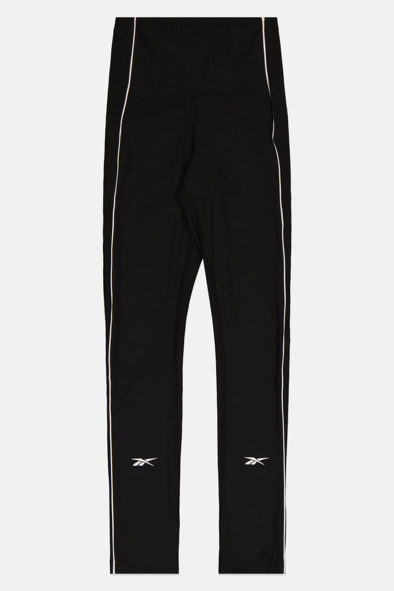 Reebok ليغينغز نسائية رياضية فيت ستوديو لوكس بيرفورم، أسود - Image 3