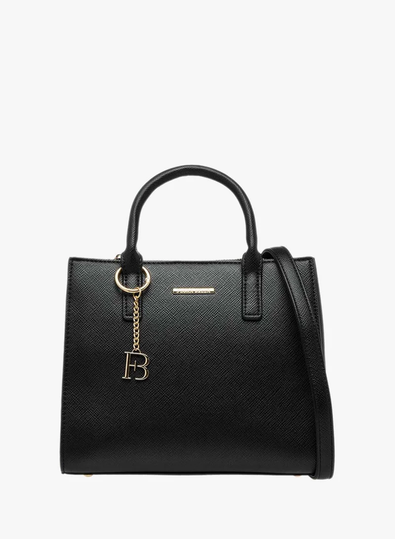 Solid Tote Bag with Double Handle