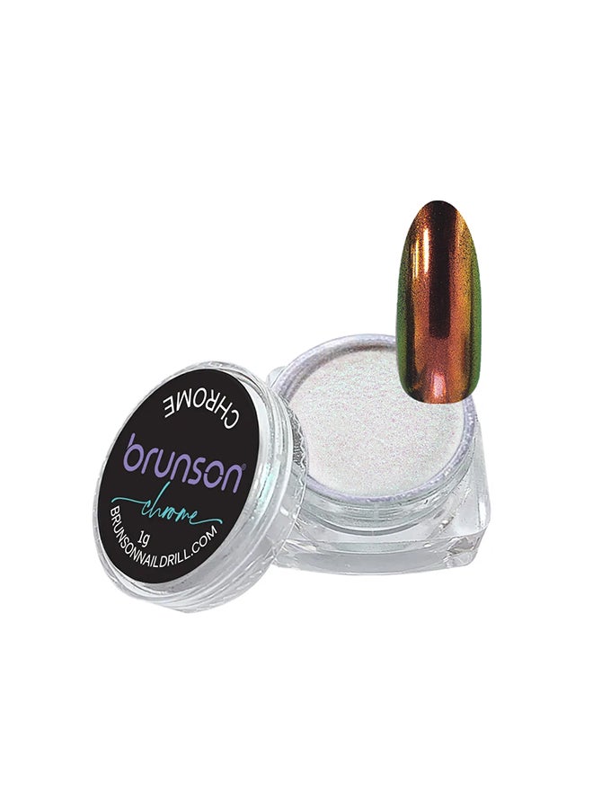 Chrome Mirror Metallic Holographic Effect Art Decoration Manicure Pigment Nail Powder GH385s