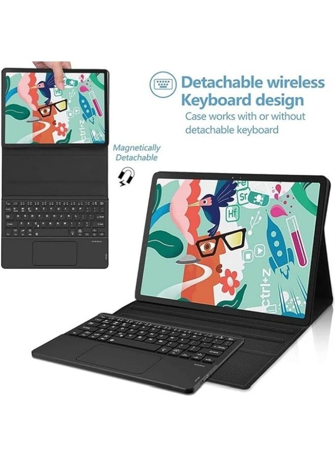 general Compatible with Lenovo Tab M10 3rd Gen 10.1 inch (TB-328FU/TB-328XU) 2022 Keyboard Case Tablet Cover with Bluetooth Keyboard for Tab M10 3rd Gen Case - Image 4