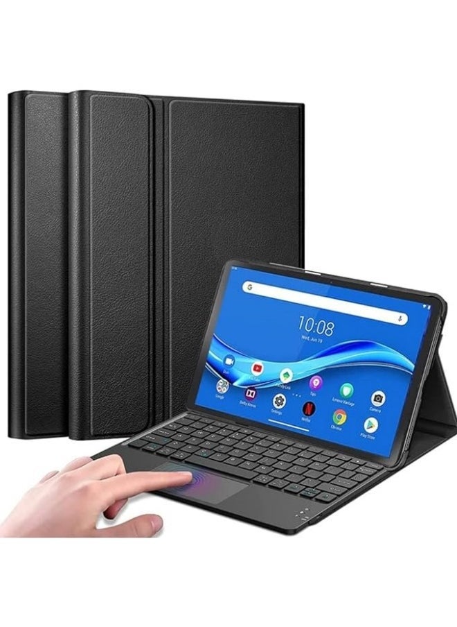 general Compatible with Lenovo Tab M10 3rd Gen 10.1 inch (TB-328FU/TB-328XU) 2022 Keyboard Case Tablet Cover with Bluetooth Keyboard for Tab M10 3rd Gen Case - Image 1