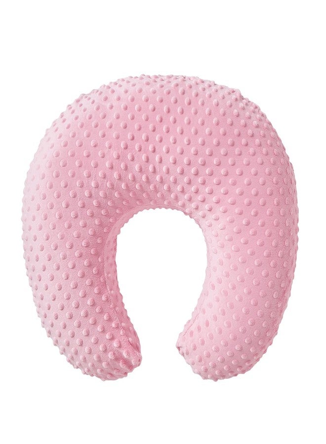 ESEN Baby Nursing Pillow and Body Positioner for Breast Feeding and Bottle Feeding, Ultra Soft Baby Breastfeeding Pillows with Removable Nursing Pillow Cover for More Support for Mom and Baby (Pink) - Image 1