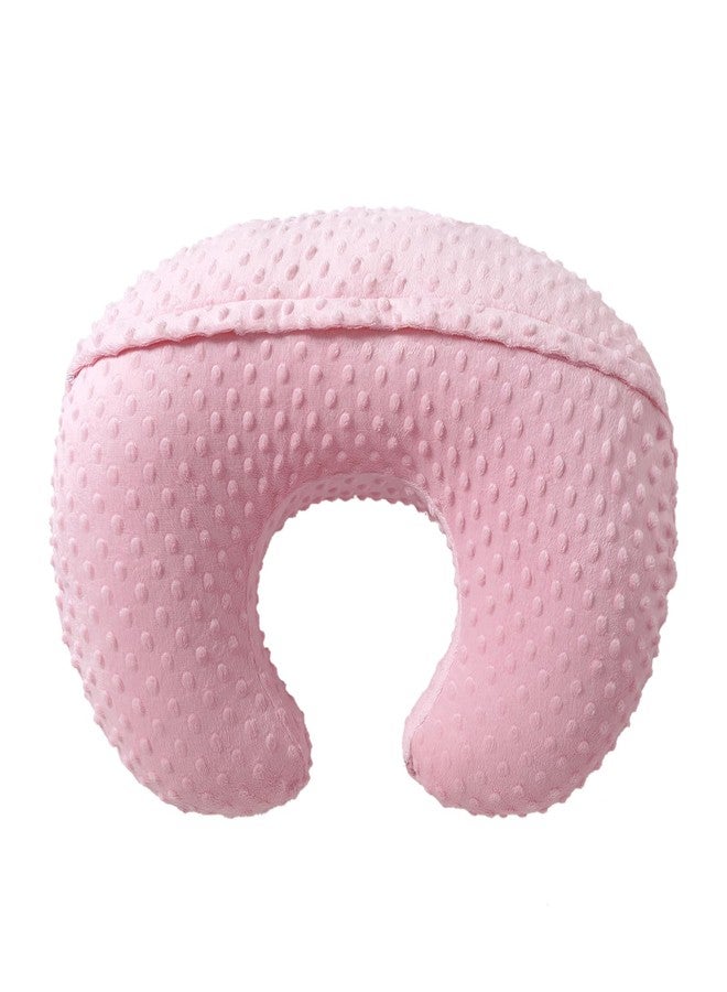 ESEN Baby Nursing Pillow and Body Positioner for Breast Feeding and Bottle Feeding, Ultra Soft Baby Breastfeeding Pillows with Removable Nursing Pillow Cover for More Support for Mom and Baby (Pink) - Image 4
