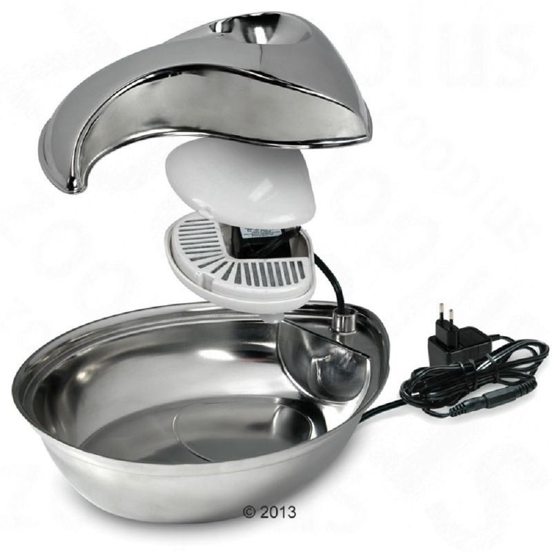Pioneer Pet Stainless Steel Fountain Raindrop Design - Image 2