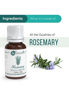 Naturalis Essential Oil Gift Pack Of 2-15Ml (Rosemary Oil, Vetiver Oil)  - Image 3