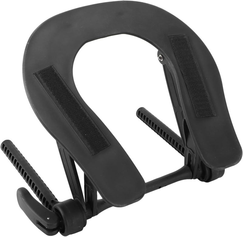 Asixxsix Massage Table Face Cradle, Adjustable Angle Hook and Loop Fastener Secure Attachment, Massage Table Headrest with Large Cut Out Design for Bed Beauty Bed - Image 2