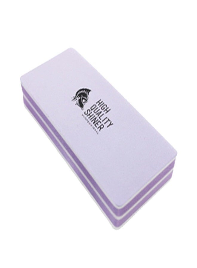 HECTOR Professional Nail Shiner, Beauty Care Tool for Nail, Foot and Face Care, White - Pack of 2 - Image 1