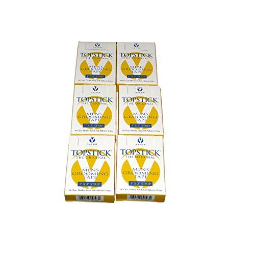 Vapon T150 6 Boxes Of 50 1x3" strips Topstick Toupee Tape 1" x 3" WIDE STRIPS - Image 1