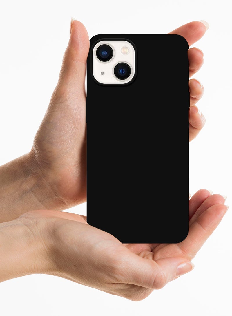 CATANES Protective Soft Silicone Case Cover for iPhone 13/14 - Black - Image 4