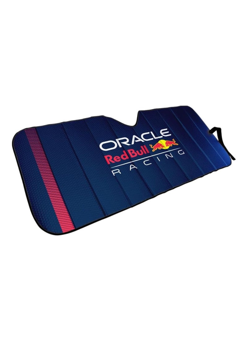 Red Bull Red Bull Racing Oracle Universal Wind Screen Sun Shade 1 piece Blue  - Image 1