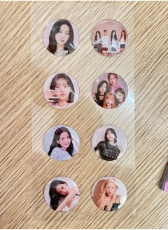 BLACKPINK Gem Stickers - A Plate Of 8 Single Pieces 30mm In Diameter